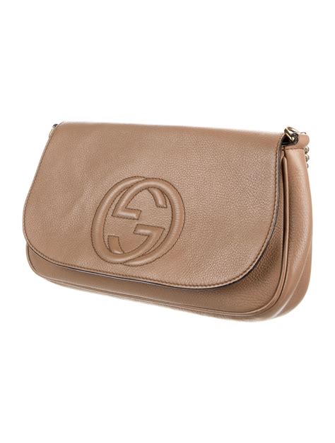 gucci soho flap crossbody